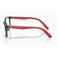 Armação para Óculos Infantil Ray-Ban Cinza Fosco Quadrado RB1618L 3926 51