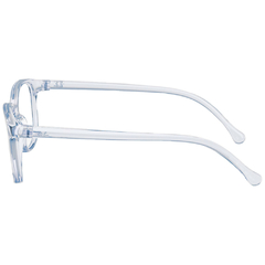 Armação para Óculos Infantil Ray-Ban Azul Cristal Redondo/Quarado RB1900 3836 47