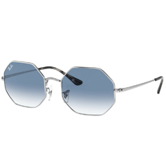 Óculos de Sol Feminino Ray-Ban Cromado Geométrico RB1972 91493F 54