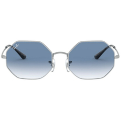 Óculos de Sol Feminino Ray-Ban Cromado Geométrico RB1972 91493F 54