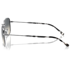 Óculos de Sol Masculino Ray-Ban Grafite Retangular/Redondo RB3706 004/71 57