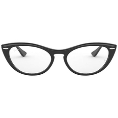 Armação para Óculos Feminino Ray-Ban Preto Gatinho RB4314-V 2000 54