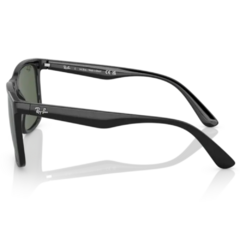 Óculos de Sol Masculino Ray-Ban Preto Fosco Retangular RB4373L 601/71 58