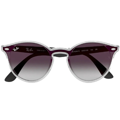 Óculos de Sol Feminino Ray-Ban Incolor Redondo/Gatinho RB4380N 6355/U0 50