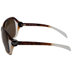 Óculos de Sol Feminino Roxy Marrom Cristal/Cristal Quadrado RX5152 261 62
