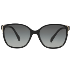 Óculos de Sol Feminino Prada Preto Quadrado SPR01O 1AB-3M1 55