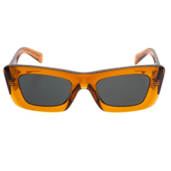 Óculos de Sol Feminino Prada Laranja Cristal Gatinho/Retangular SPR13Z 10N-5S0 50