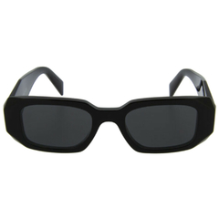 Óculos de Sol Feminino Prada Preto Retangular SPR17W 1AB-5S0 49