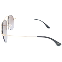 Óculos de Sol Unissex Prada Dourado Piloto SPR58O ZVN-2H2 55