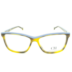 Armação para Óculos Unissex Carolina Herrera Tartaruga/Azul Quadrado VHE628 0752 53
