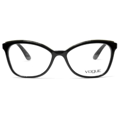 Óculos de Grau Feminino Vogue Preto Clássico VO5160L W44 54