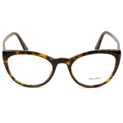 Óculos de Grau Feminino Prada Tartaruga Gatinho VPR07V 2AU-1O1 53