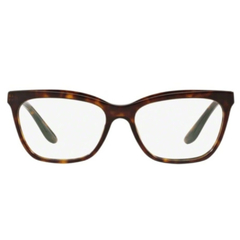 Óculos de Grau Feminino Prada Tartaruga Gatinho VPR24S 2AU-1O1 55