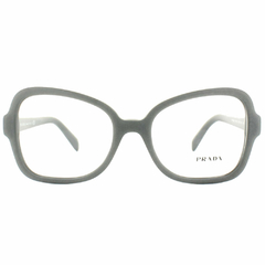 Óculos de Grau Feminino Prada Cinza Fosco Quadrado Moderno VPR25S UFG-1O1 51