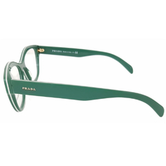 Óculos de Grau Feminino Prada Verde Gatinho VPR27S UR1-1O1 53