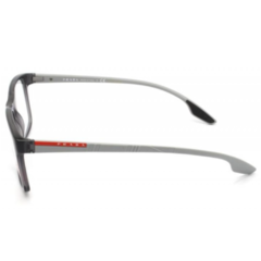 Óculos de Grau Masculino Prada Linea Rossa Cinza Cristal Retangular VPS01L 01D-1O1 54