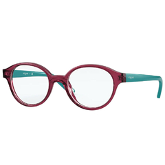 Óculos de Grau Infantil Vogue Vermelho Cristal Redondo VY2005 2831 43