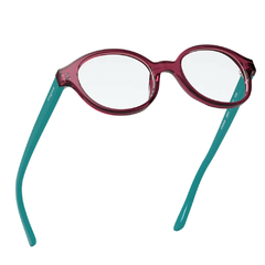 Óculos de Grau Infantil Vogue Vermelho Cristal Redondo VY2005 2831 43