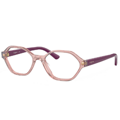 Óculos de Grau Infantil Vogue Rosé Cristal Geométrico VY2007 2921 48