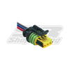 CONECTOR 3 VIAS SENSOR TPS VW REPARO - ETE6733 (TC1017)