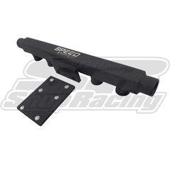 FLAUTA DE COMBUSTIVEL SUPLEMENTAR VW AP MI 4 BICOS 3/8" - INOX PRETA - comprar online