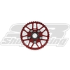 POLIA DO COMANDO VW AP 8V SNOW FLAKES VERMELHA - EXPERT