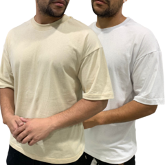 kit 2 camisetas oversize masculina - s95 na internet
