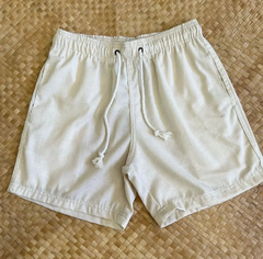 shorts de linho - areia - store95