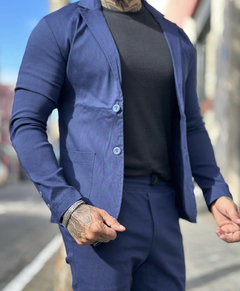 blazer masculino azul marinho