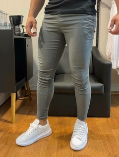 kit 3 calça alfaiataria slimfit exclusiva preta azul e cinza na internet