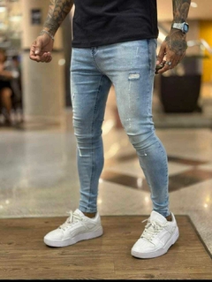 calça jeans super skinny lleva njm09019