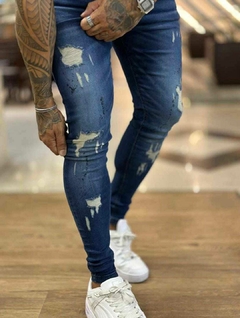 calça jeans super skinny lleva njm090.19 - comprar online