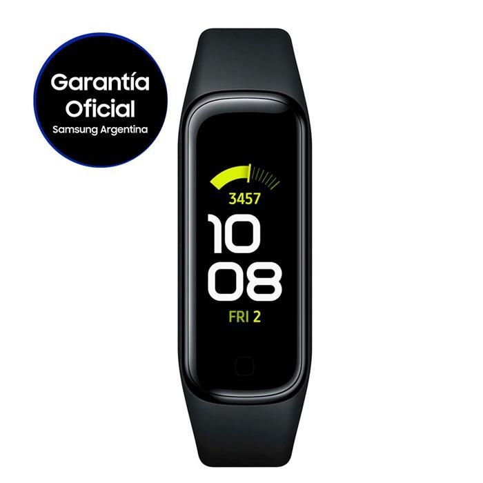 Fitness Band Samsung Galaxy Fit2 Smart Watch Reloj inteligente Negro
