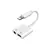 Adaptador Para Lightning A Jack 3.5mm Auricular + Carga Mf1