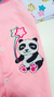 Macacão Rosa Sofia com Estampa de Panda - comprar online