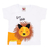 Camiseta para Bebê Menino Leãozinho - comprar online