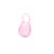 Porta Chupeta de Bebê Translúcido Rosa - comprar online
