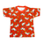 Camisa Estampada de Bebê Unicórnio Vermelho - comprar online