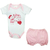 Conjunto Body e Short de bebê Estampado de Pintura - comprar online