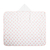 Toalha de Banho Bebe Soft 3 Camadas 90cm x 75cm Estampada de Star Rosa com Capuz Bordado - loja online