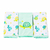 Kit 3 Babetes Fralda Verde Estampado da Loupiot Classic