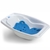 Esponja Azul para Banheira de bebê - comprar online