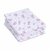 Kit 5 Fralda Papi Luxo Com Bainha Estampada 70cm x 67cm Menina na internet