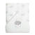 Toalha de Banho Bebe Soft 3 Camadas 90cm x 75cm Estampada de Chuvinha Colorida com Capuz Bordado