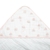 Imagem do Toalha de Banho Bebe Soft 3 Camadas Estampada de Chuva de Amor com Capuz Bordado