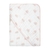 Toalha de Banho Bebe Soft 3 Camadas Estampada de Chuva de Amor com Capuz Bordado