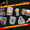 35 stickers 6,5 Seleccion Argentina • vinilo Tornasolado (stock inmediato)