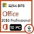 Pacote Office 2016 Professional Plus - 32 / 64 Bits - ( 10 PC ) + NF-e