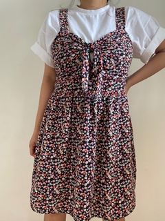 vestido floral squalle tam 40/42 - comprar online