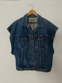 Colete jeans WRANGLER tam G - comprar online